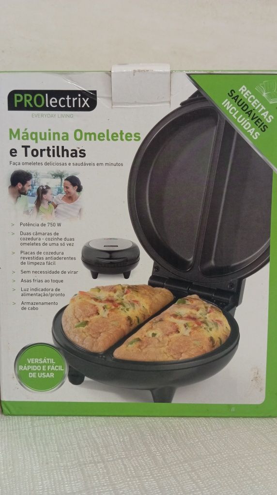 Máquina de fazer Omeletes e Tortinhas