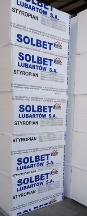 styropian fasada podłoga biały grafitowy transport