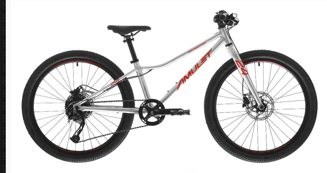 Rower dziecięcy mtb 24 AMULET Youngster 9.2 kg hydr. 2023 lekki