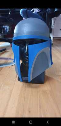 Hełm star wars mandalorian z pianki cosplay