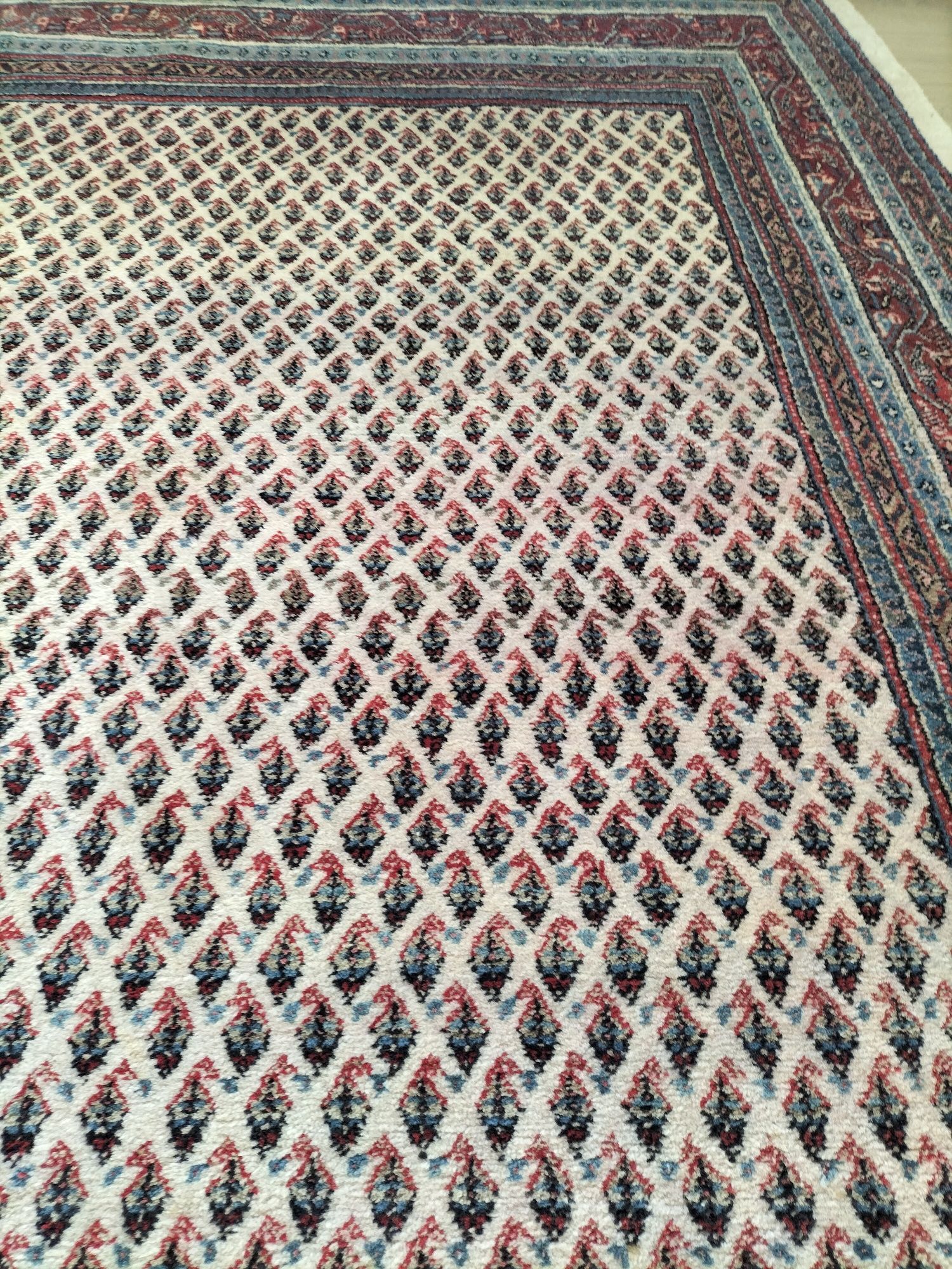 Irański ręcznie tkany wełniany dywan Mir 206x300cm nr 1186