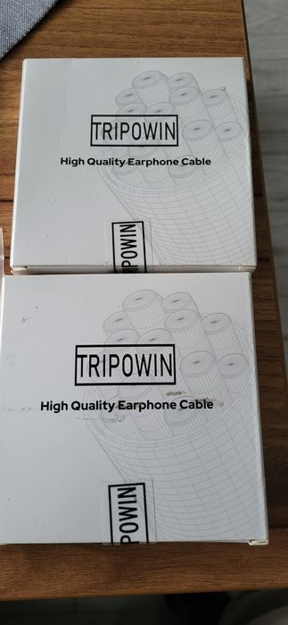 Kabel słuchawkowy TRIPOWIN zestaw 2 sztuki