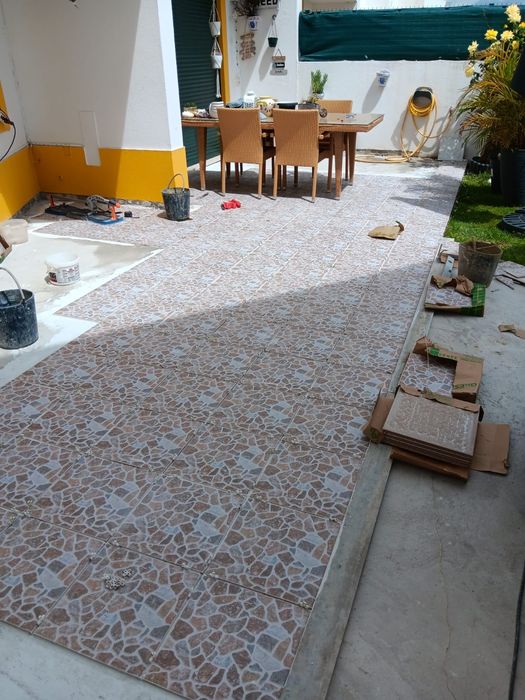 Trabalhos de construção