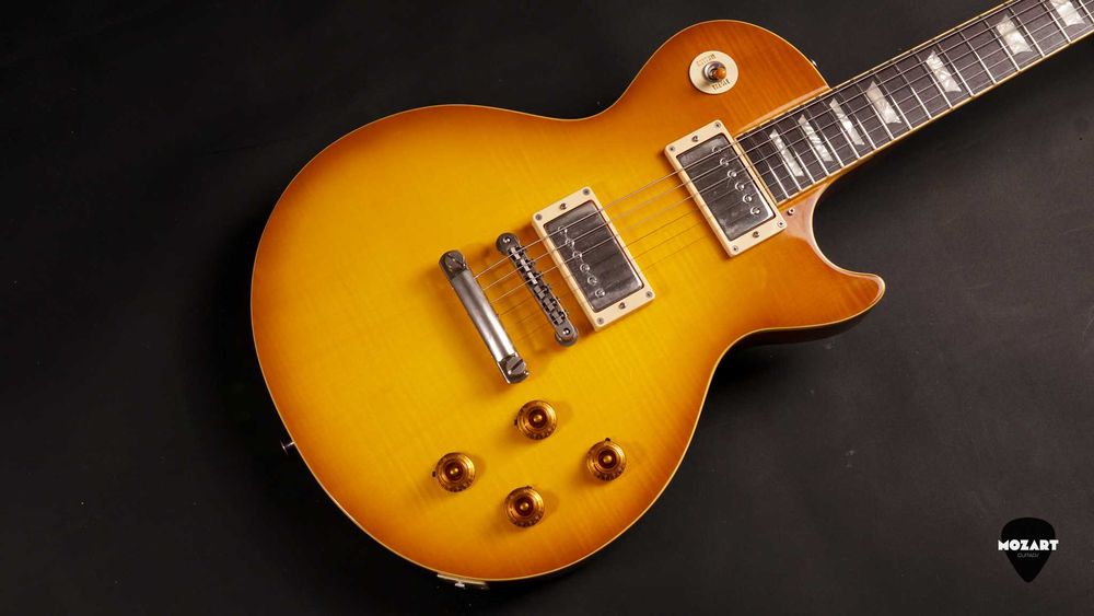 Burny RLG-70 Les Paul 50's – Honey Burst -1992 Japan