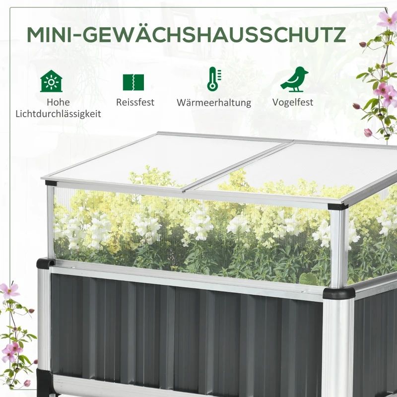 Mini szklarnia przydomowa szklarnia na balkon donica