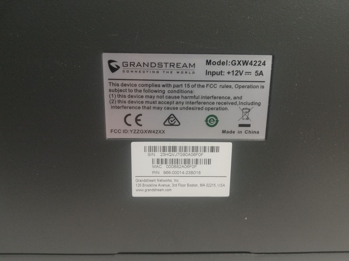 Grandstream GXV4224 VoIP шлюз 24xFXS