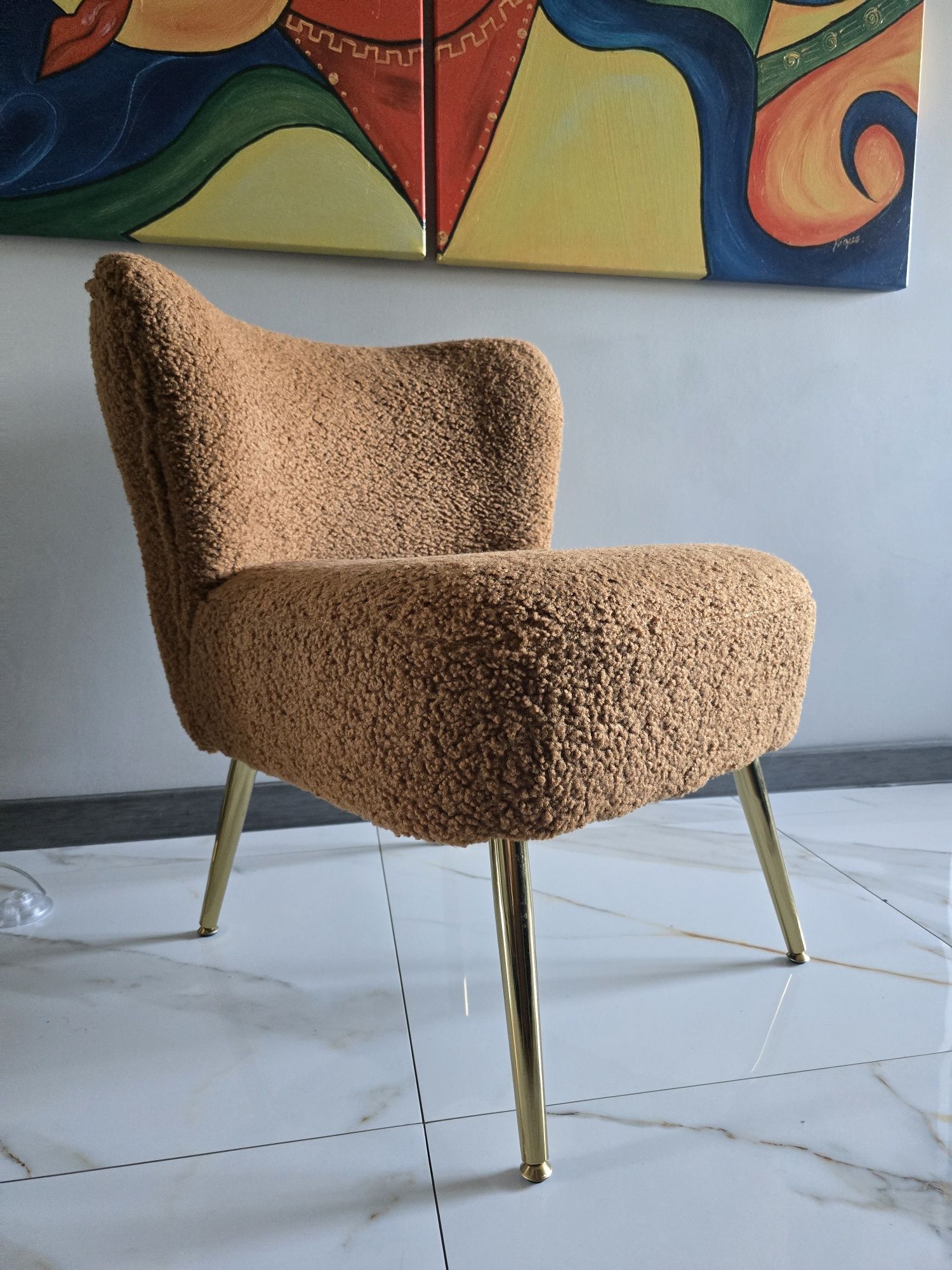 Fotel krzesło loft stylowy