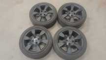 Felgi Aluminiowe 16" Peugeot 4X108 + opony letnie Peugeot   PROSTE