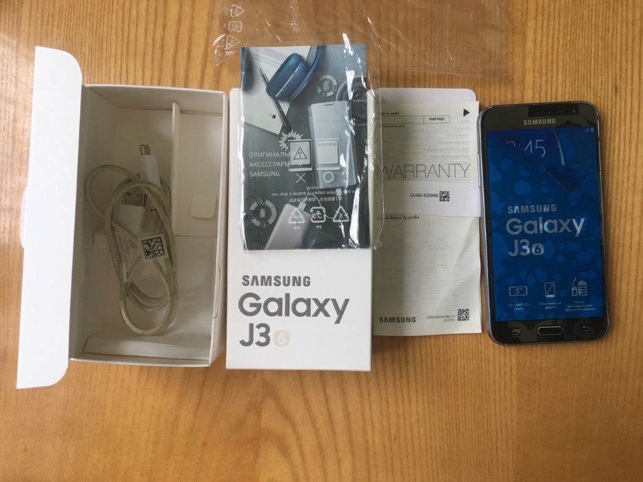 Samsung Galaxy J3 черный