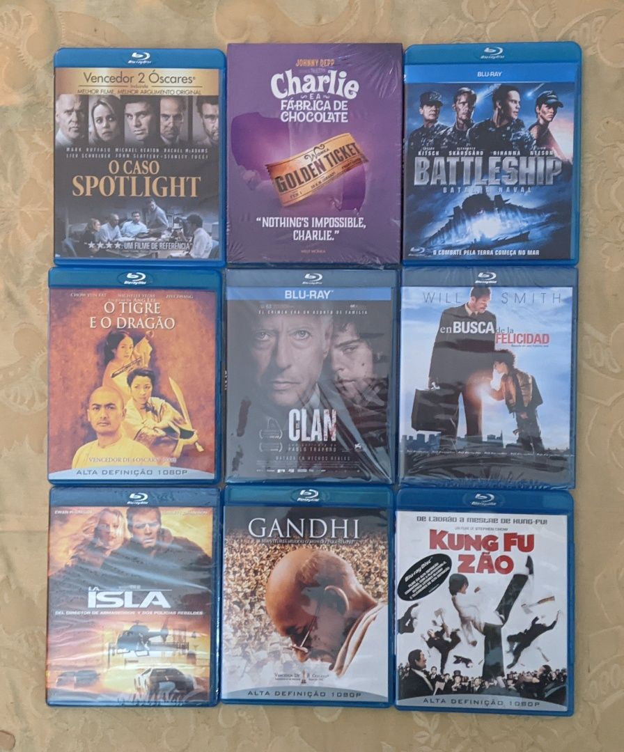 Conjunto de Blurays - Parte 4