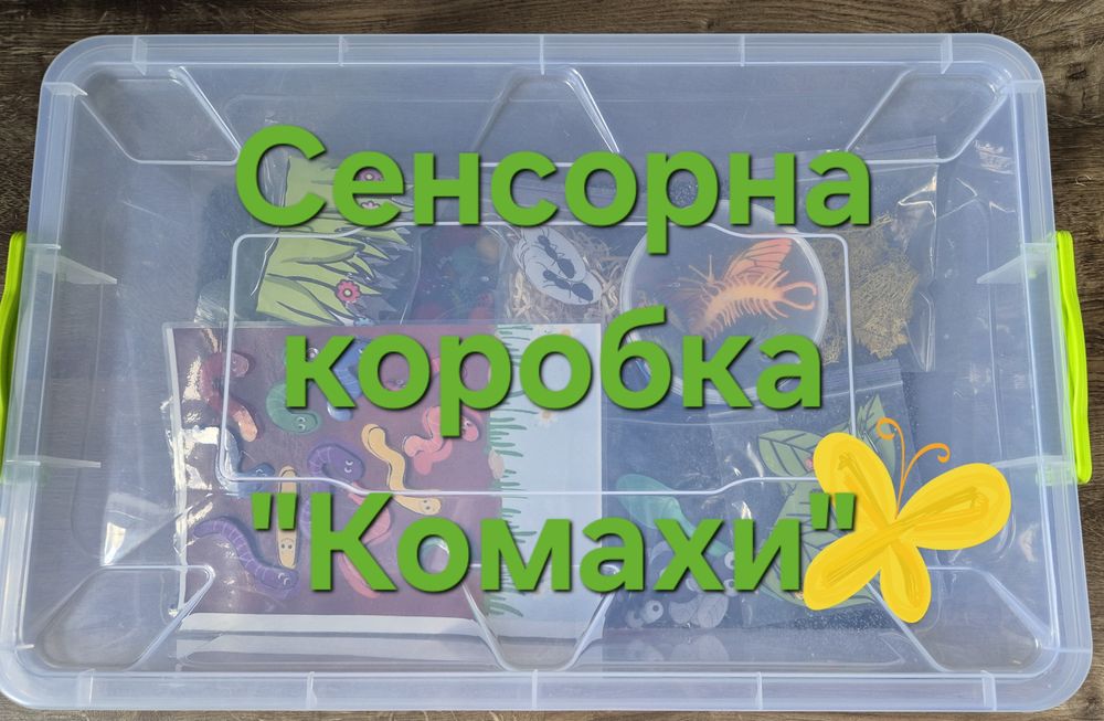 Сенсорна коробка "Комахи"