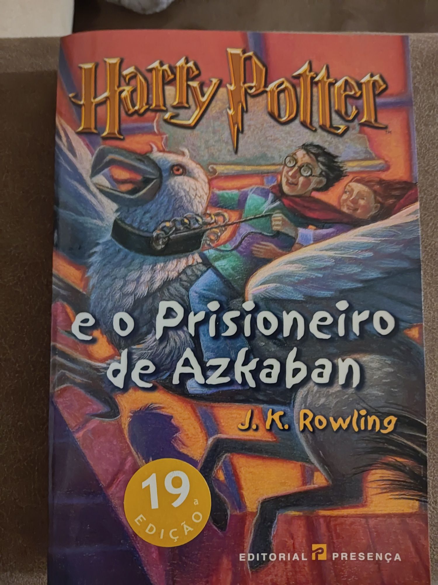 Livro Harry Potter e o Prisioneiro de Azkaban