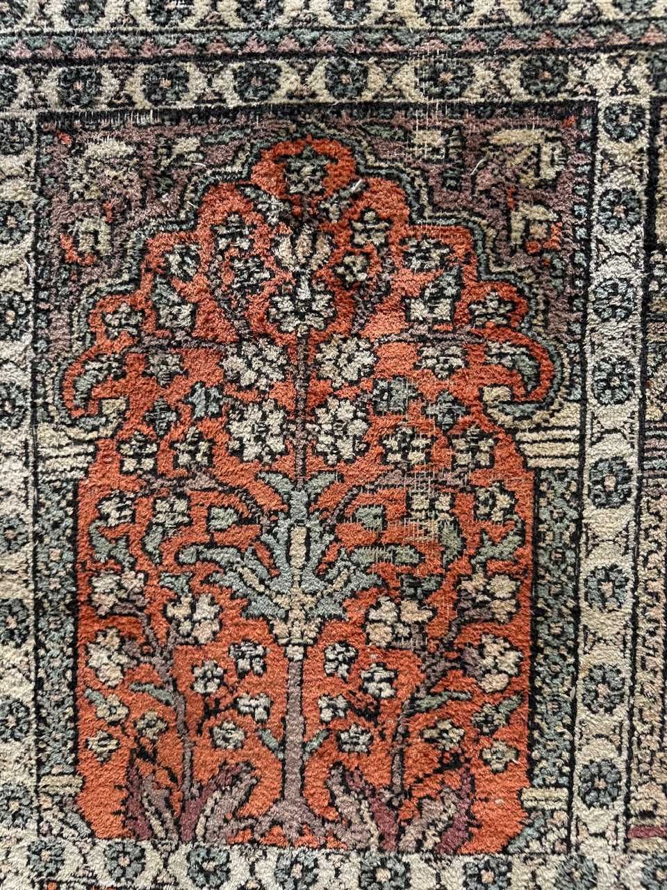Jedwabny r.tkany dywan perski GHOUM / GHOM 280x180 galeria 22 tyś