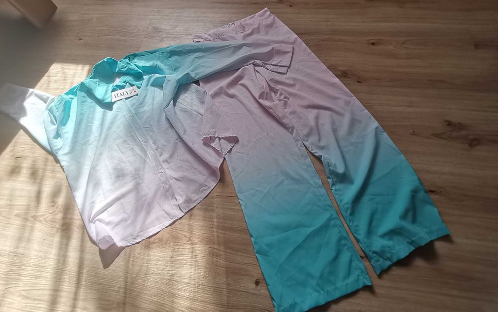 Komplet damski ombre