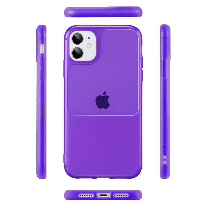 Tel Protect Window Case Do Iphone 12 Mini Fioletowy