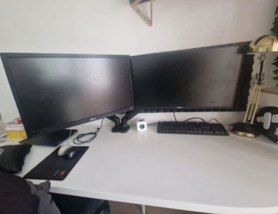 Suporte de Monitor Duplo Articulado – Novo