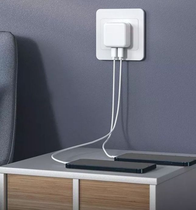 Оригінал 35w блочок тайп си USB-C Iphone dual