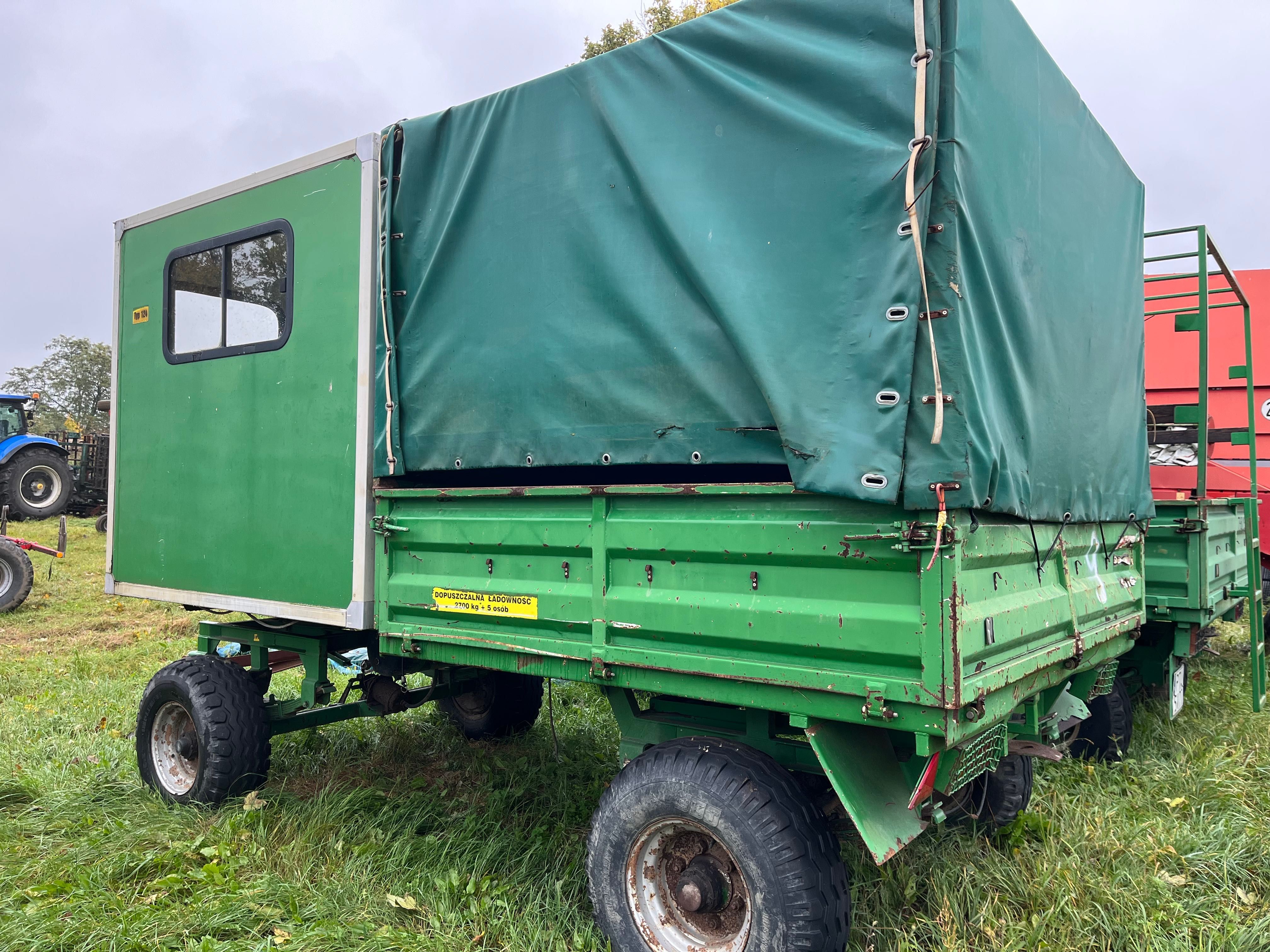 Przyczepa Budmet do przewozu osób Towarowo osobowa bonanza