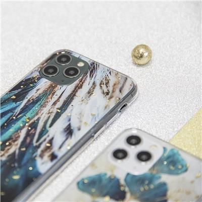 Nakładka Gold Glam do Samsung Galaxy A53 5G listki