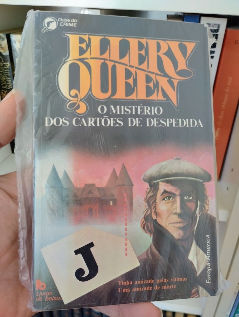 o mistério dos cartões de despedida - Ellery Queen - Europa América