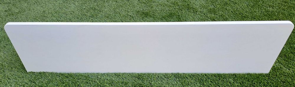 Prateleira branca de cozinha com suporte canecas - bom estado