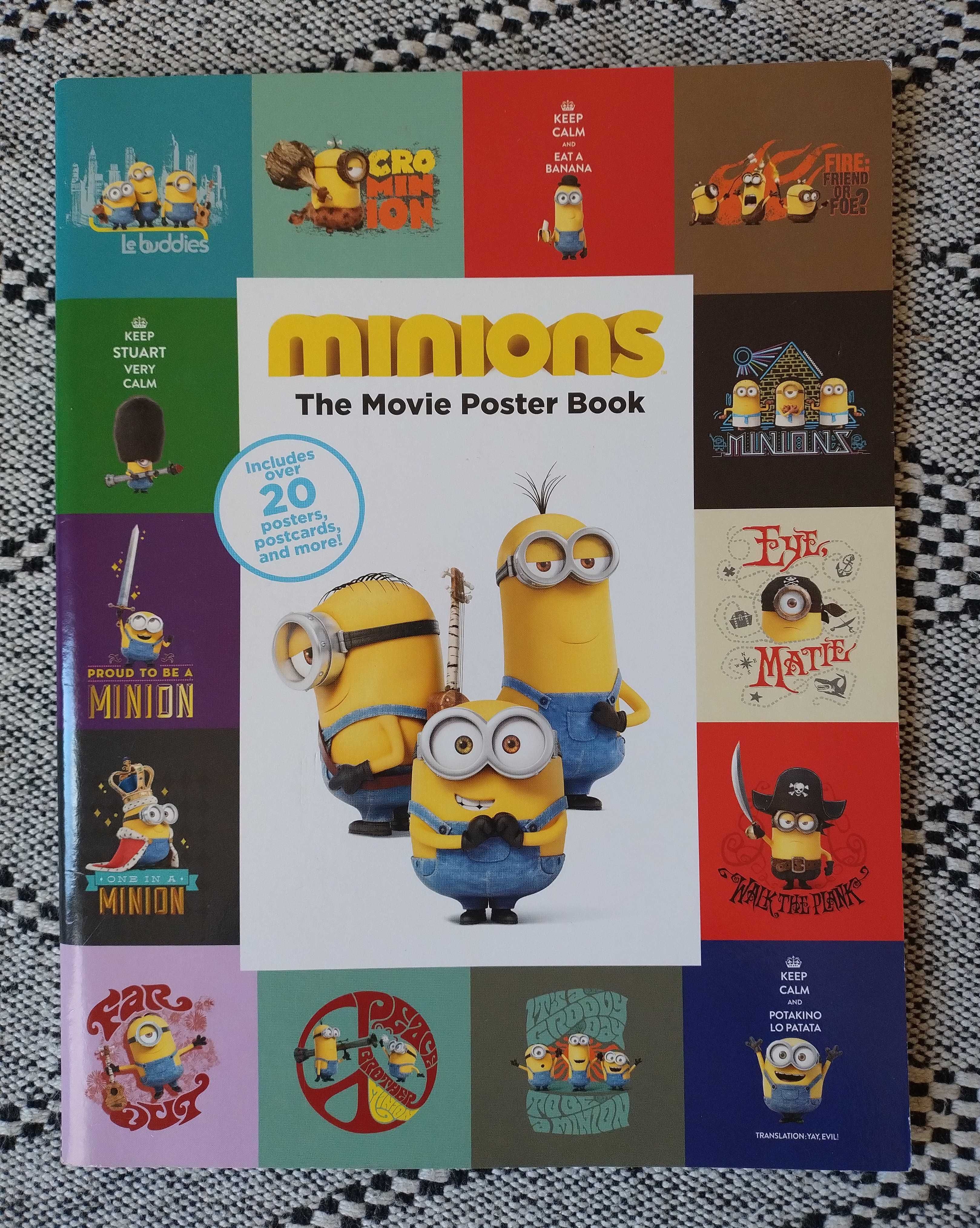 Książka Minionki plakaty filmowe Minions the Movie Poster Book