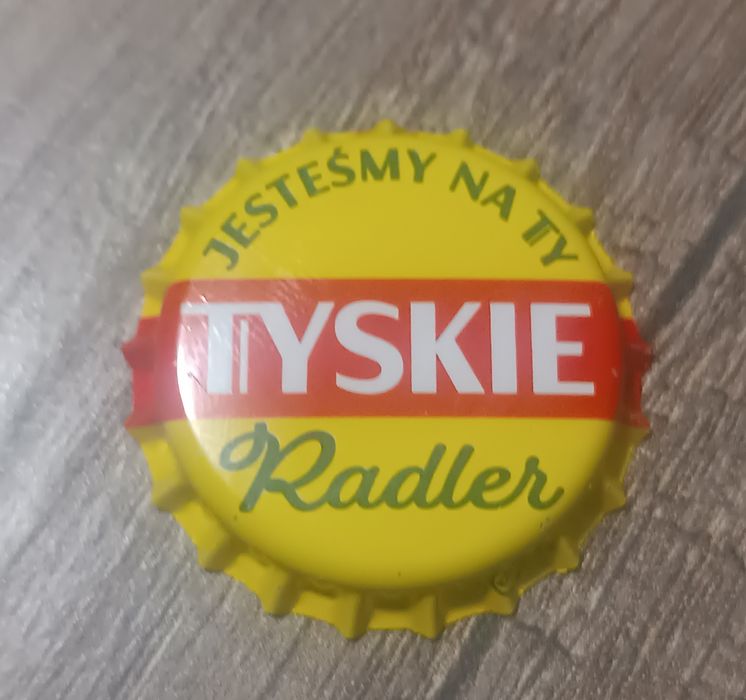 Kapsle kapsel Tyskie Radler niebutelkowany eksport nr 1