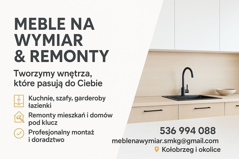 Meble na wymiar | Remonty