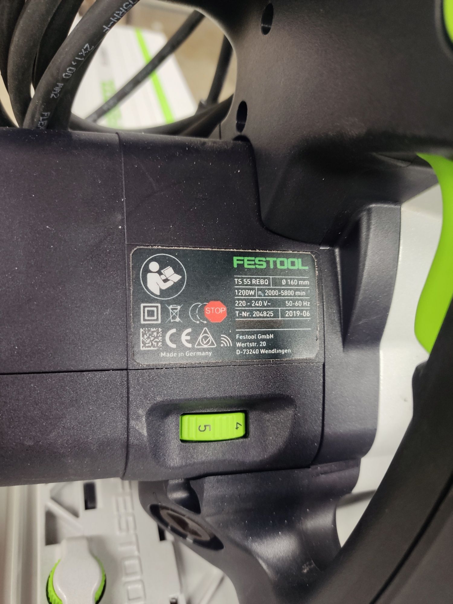 Zagłębiarka Festool, szyna 1080mm