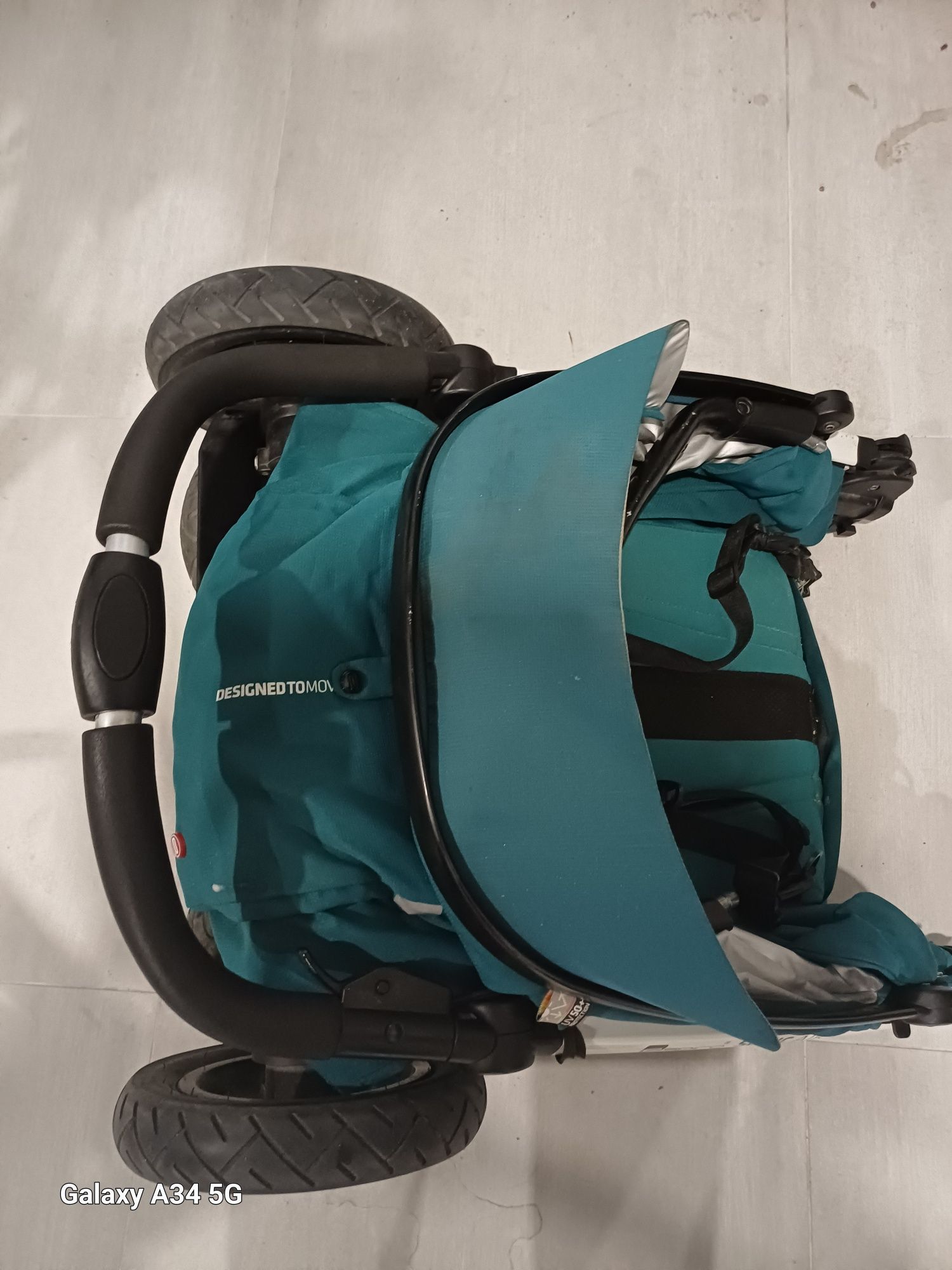 Spacerówka espiro sonic air zielona do wyprania