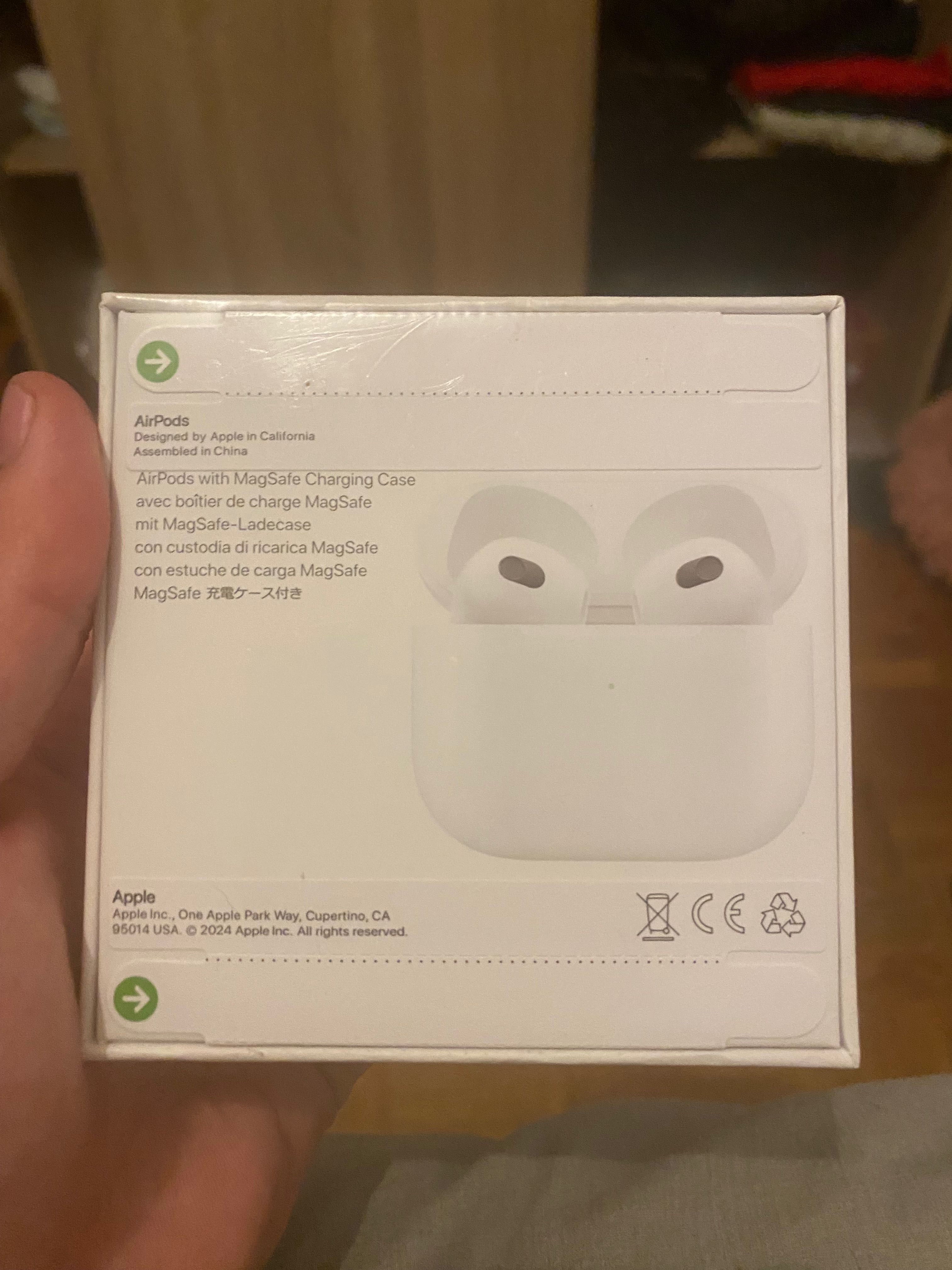 Air pods 3.ª geração