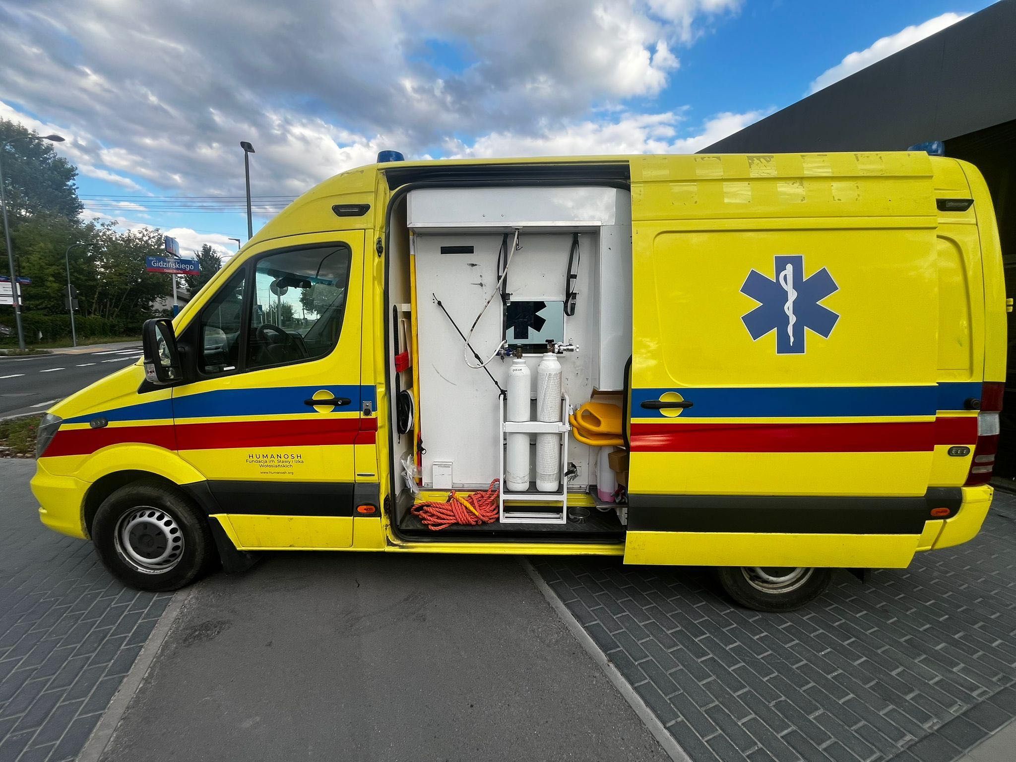 Mercedes Ambulans Karetka 2014 automat
