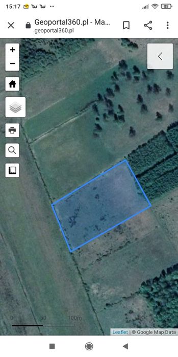 Na sprzedaż łąka o powierzchni 1,14 ha w miejscowości Gradoczno