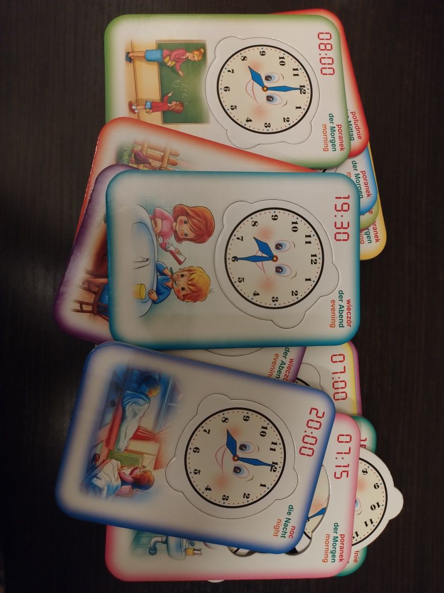 Gra edukacyjna tik tak  poznajemy godziny