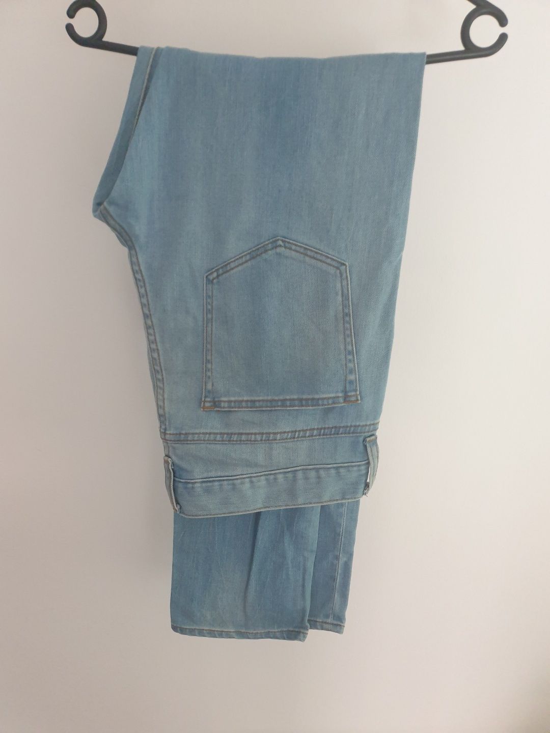 Spodnie meskie M jeansy długie biodrowki H&M