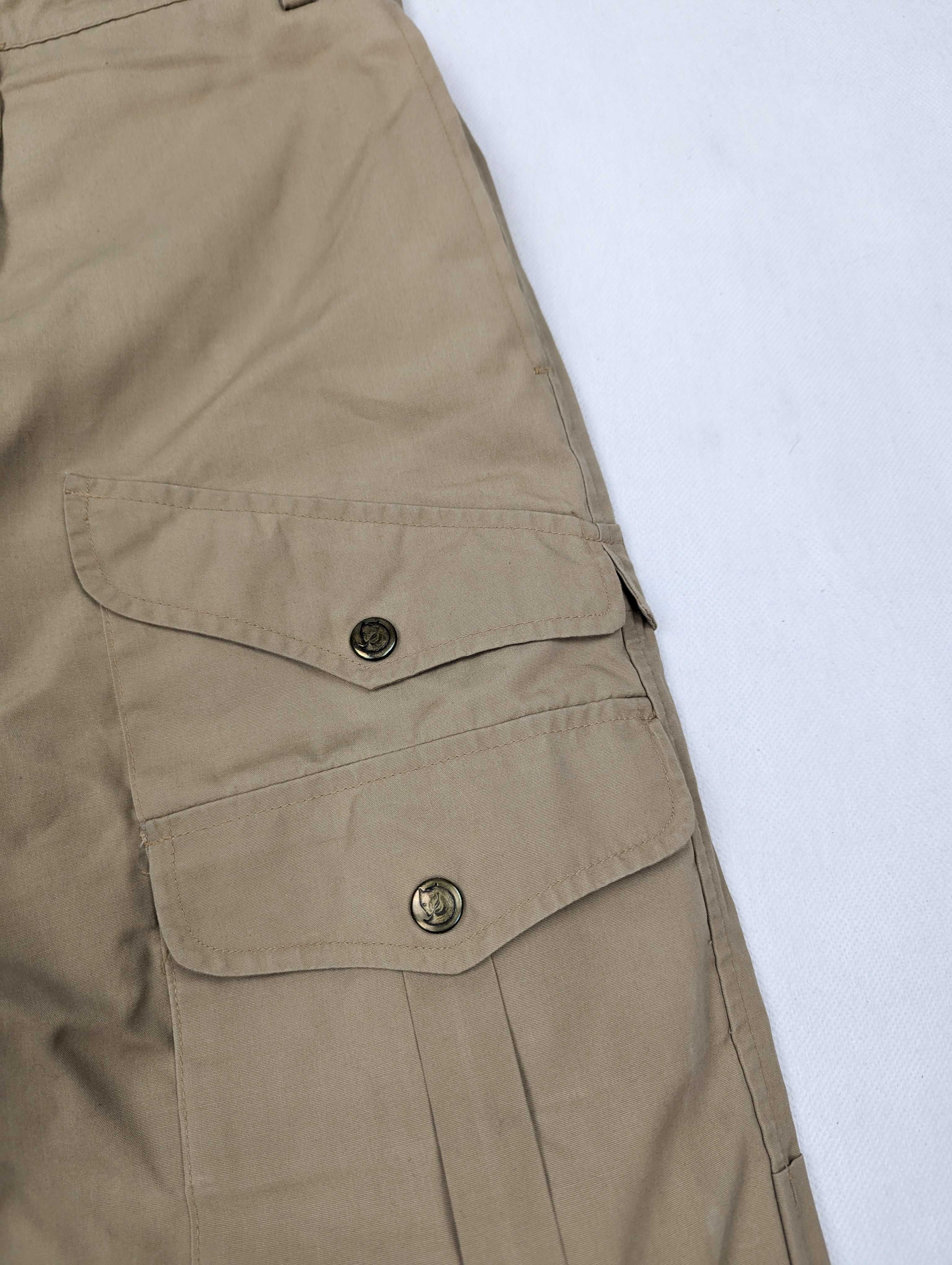 Fjallraven beżowe spodnie 52 L