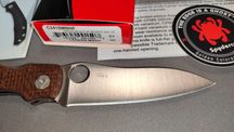 Ніж Spyderco Kapara CPM S90V Micarta