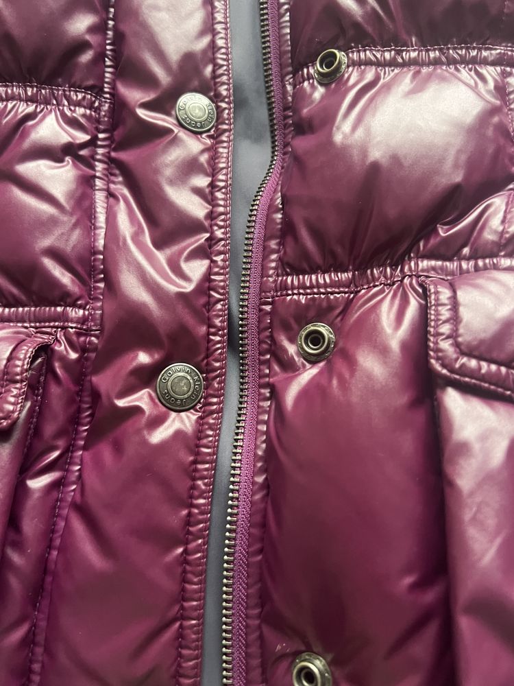 Куртка пуховик  Calvin Klein XS 34 размер оригинал