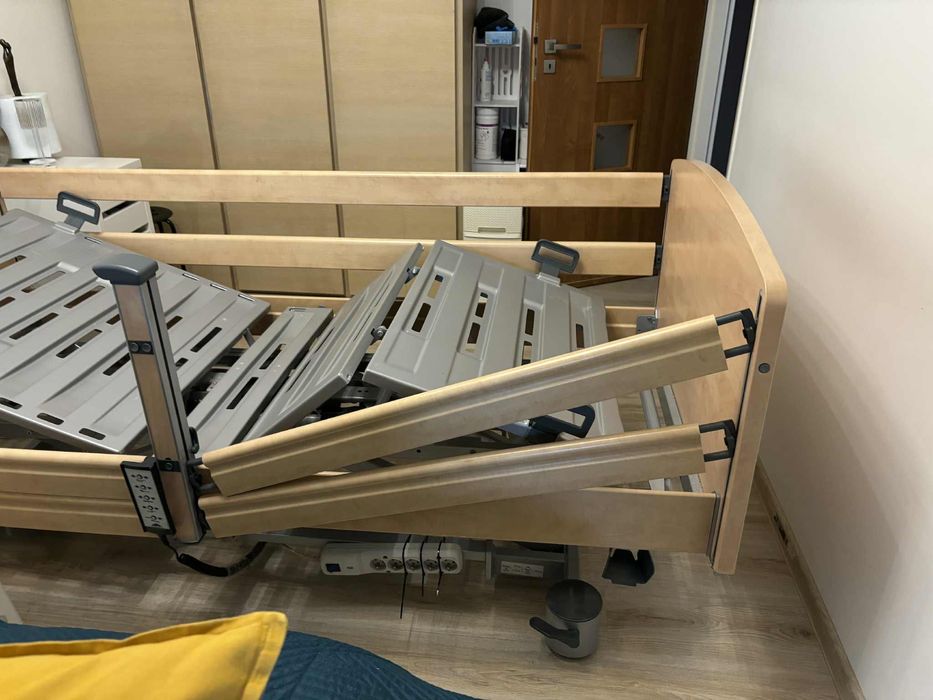 Łóżko rehabilitacyjne elektryczne firmy Stiegelmeyer