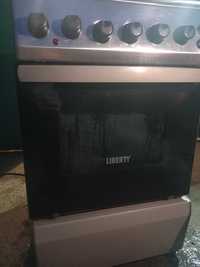 Плита комбінована газова та електрична Liberty PWE 5114X з п'єзою