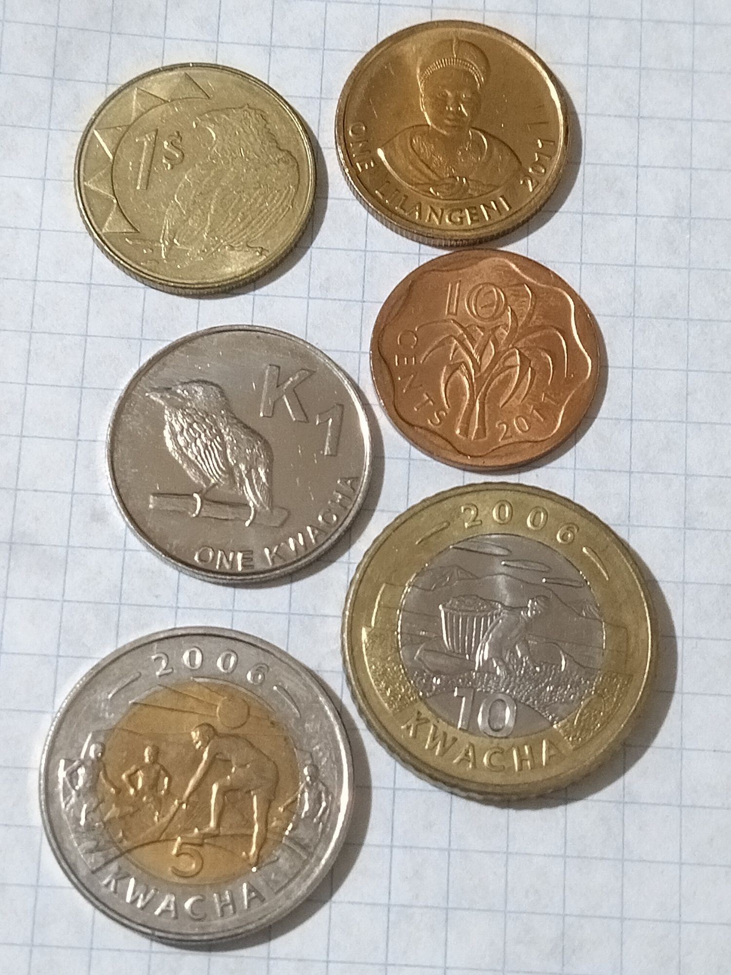Монеты Французской Африки и другие.