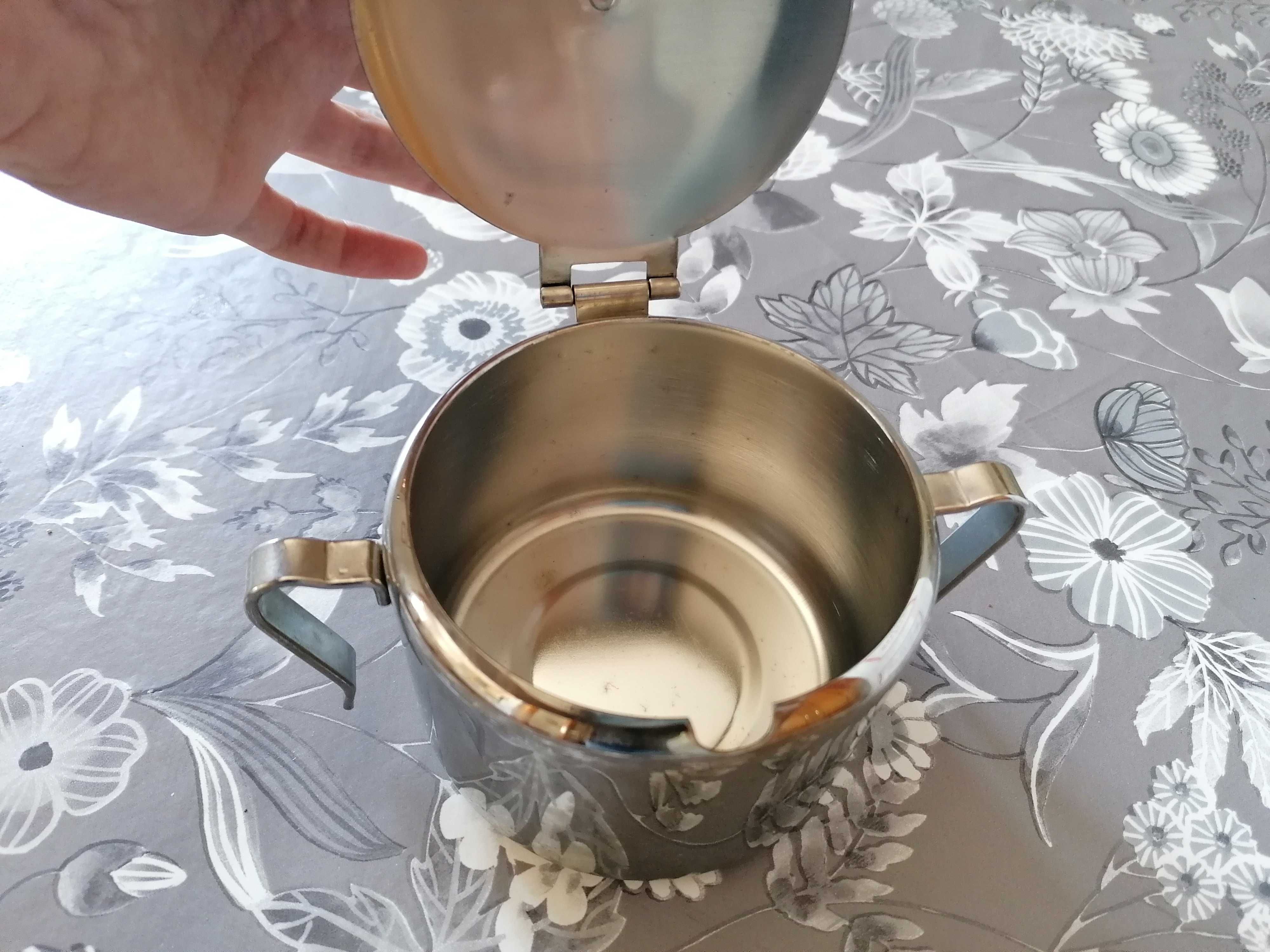 Açucareiro em inox novo