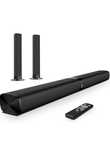 2 w 1 Sound Bar do telewizora, rozdzielany