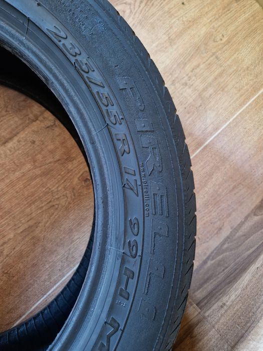Pirelli 235/55 R17 літо —  2 шт, 5 мм, Німеччина