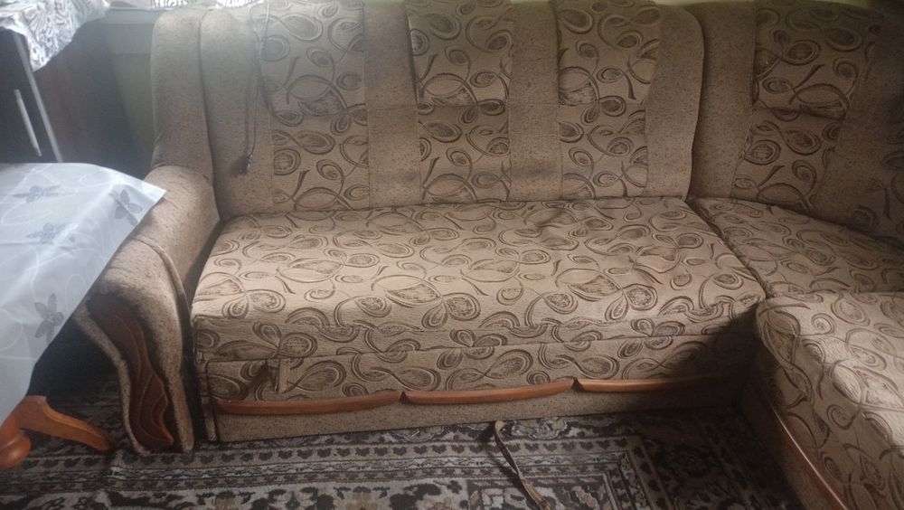 Narożnik z funkcją spania