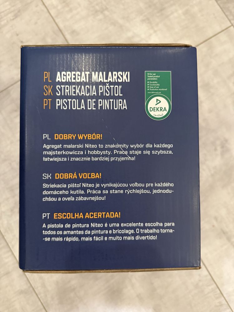 Nowy agregat malarski Niteo 450 W gwarancja
