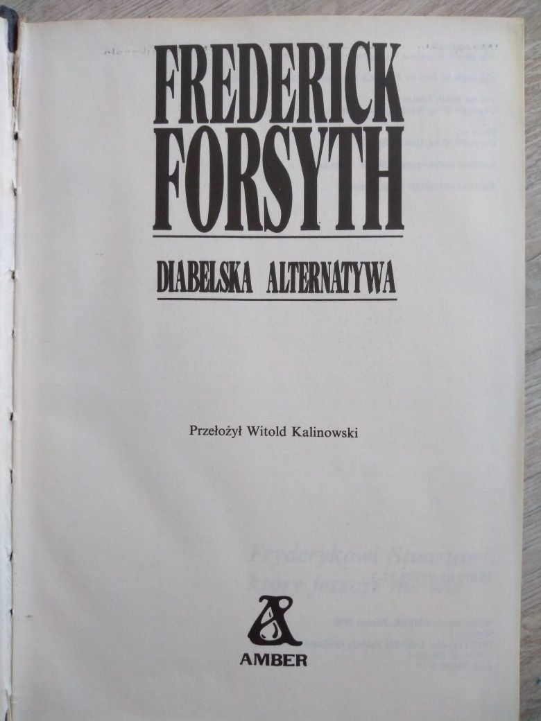 Diabelska alternatywa. Frederick Forsyth