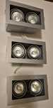 3 Lampy Aquaform SQUARES 50x2 12V oprawa wpuszczana