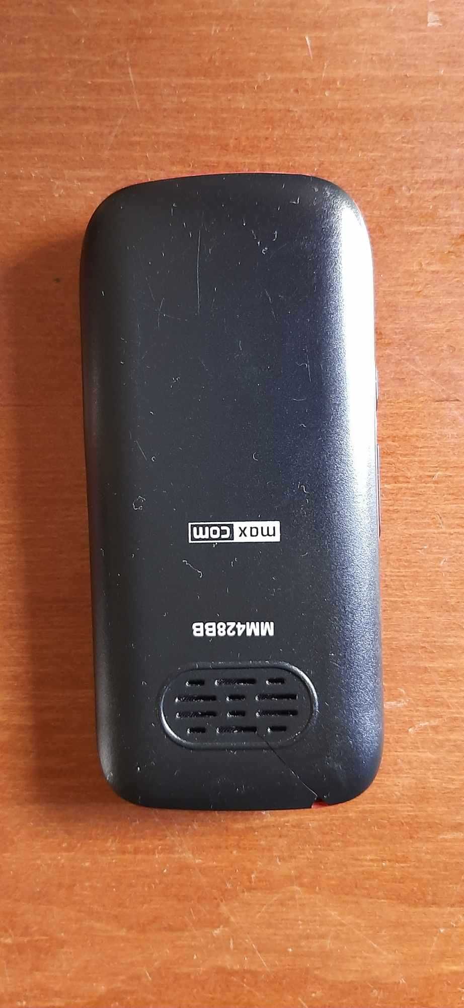 Telefon komórkowy dla seniora Maxcom Comfort MM428BB dual sim SOS
