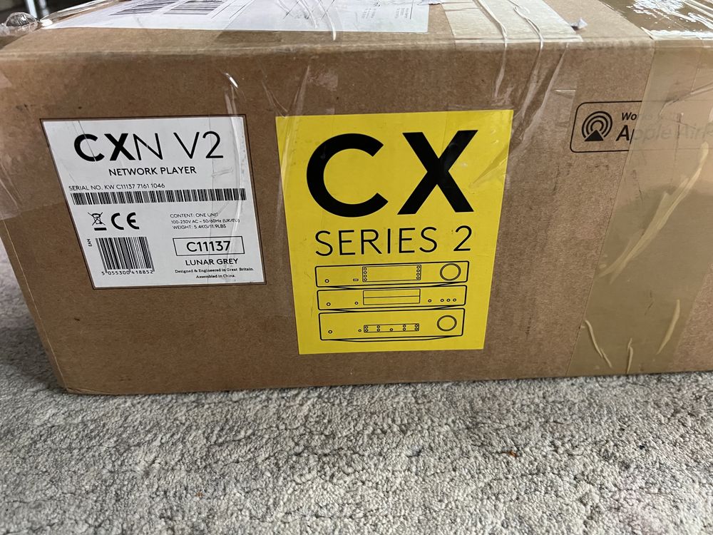 Сетевой плеер стример Cambridge Audio CXN v2 Network Lunar GreY
